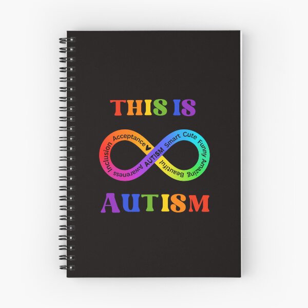 Aperçu de l'œuvre Ceci est la sensibilisation à l'acceptation du symbole de l'infini de l'autisme créée et vendue par BeansHotTees.