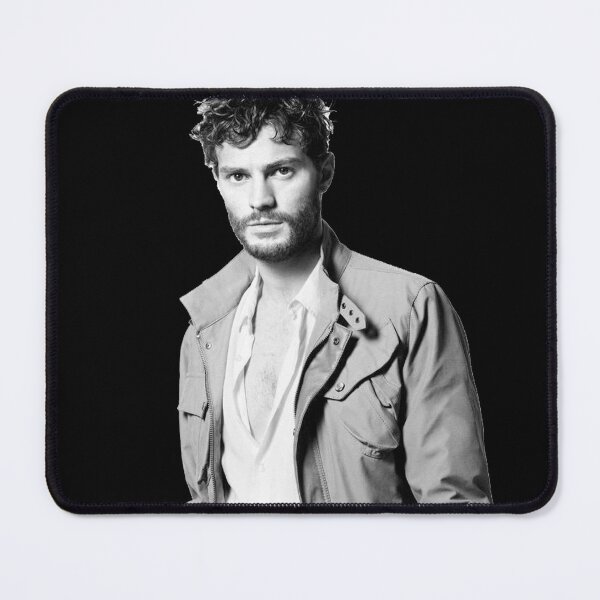 Item preview, Jamie Dornan Black White Poster Art designed and sold by malynda84.
