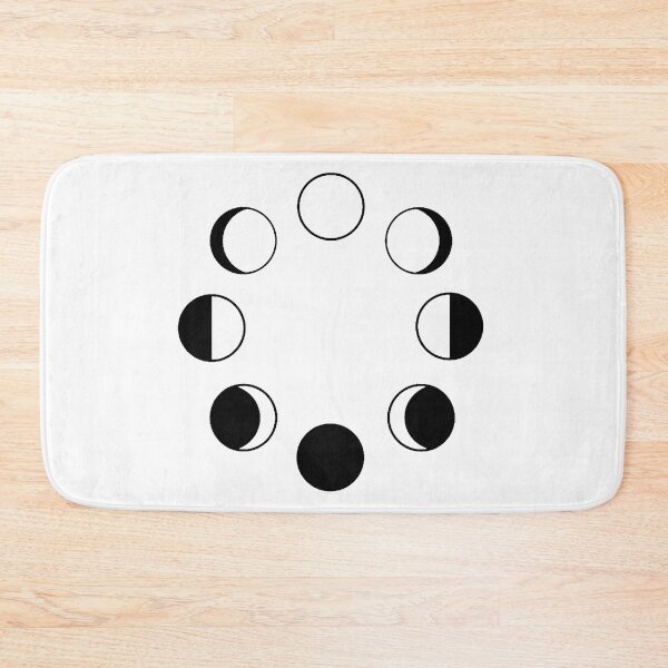 Item preview, Moon Phases Circle designed and sold by Lil-Bit-Batty.