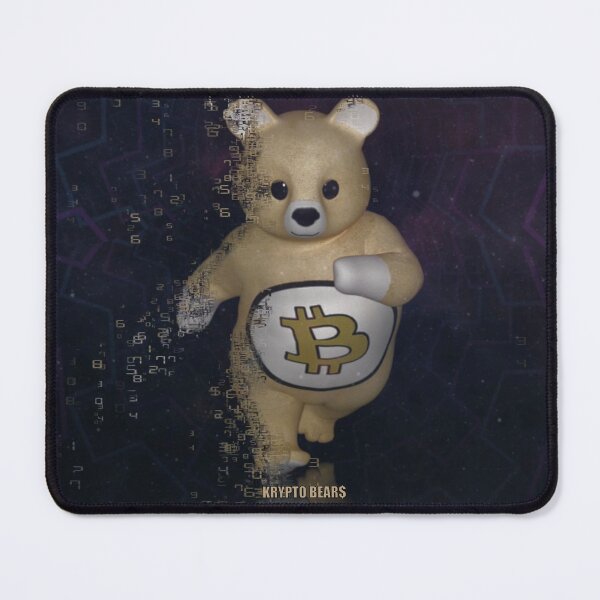 Item preview, KRYPTO BEAR$ Bitcoin Escaping the Blockchain designed and sold by ToxicHoney.