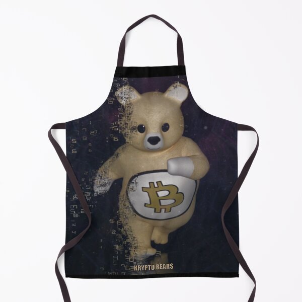 Item preview, KRYPTO BEAR$ Bitcoin Escaping the Blockchain designed and sold by ToxicHoney.