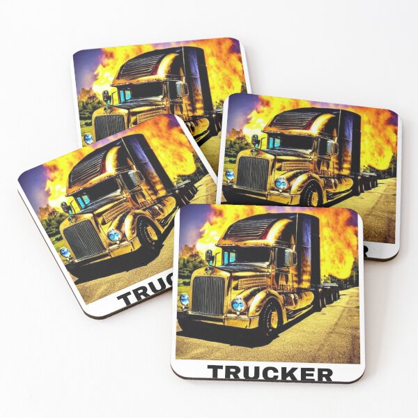 Item preview, Husband Dad Trucker designed and sold by KraftCraftyArts.