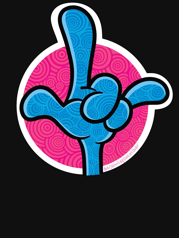 Thumbnail 7 of 7, Active T-Shirt, The Big Giant Hand by Bob's Big Giant Art Studio designed and sold by BobOstromStudio.