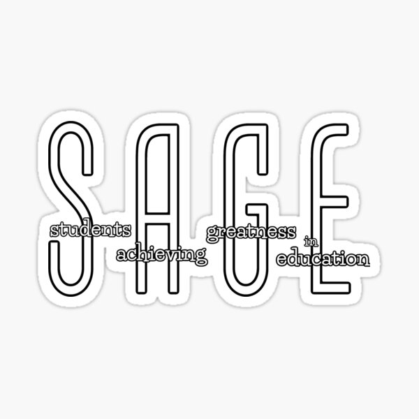 Sage Logo Contest 2022 MH 01 Sticker