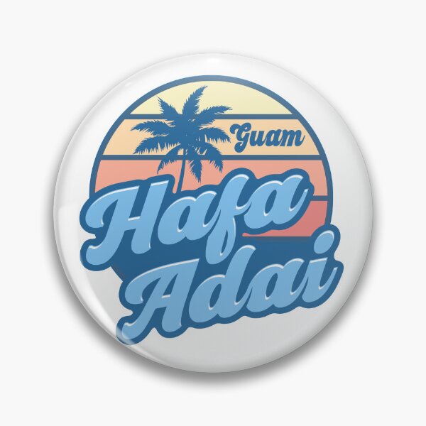 Item preview, GUAM Hafa Adai Guamanian Sticker designed and sold by TheLocalFabric.