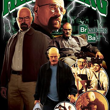 Artwork thumbnail, Heinsenberg walter white bb - bootleg vintage by BVNK GRAPHICS