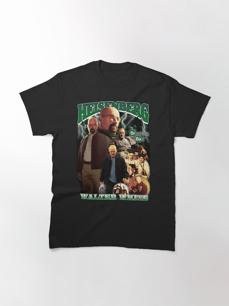 Thumbnail 3 of 7, Classic T-Shirt, Heinsenberg walter white bb - bootleg vintage designed and sold by SamdayGraphic.