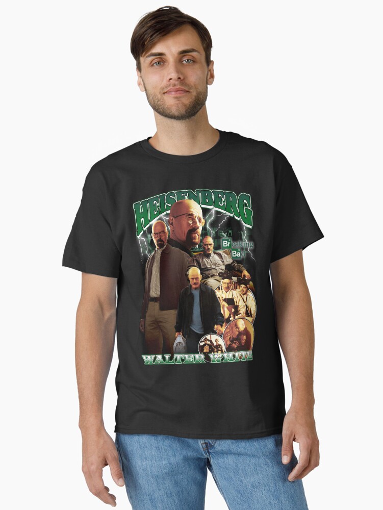 Thumbnail 1 of 7, Classic T-Shirt, Heinsenberg walter white bb - bootleg vintage designed and sold by SamdayGraphic.