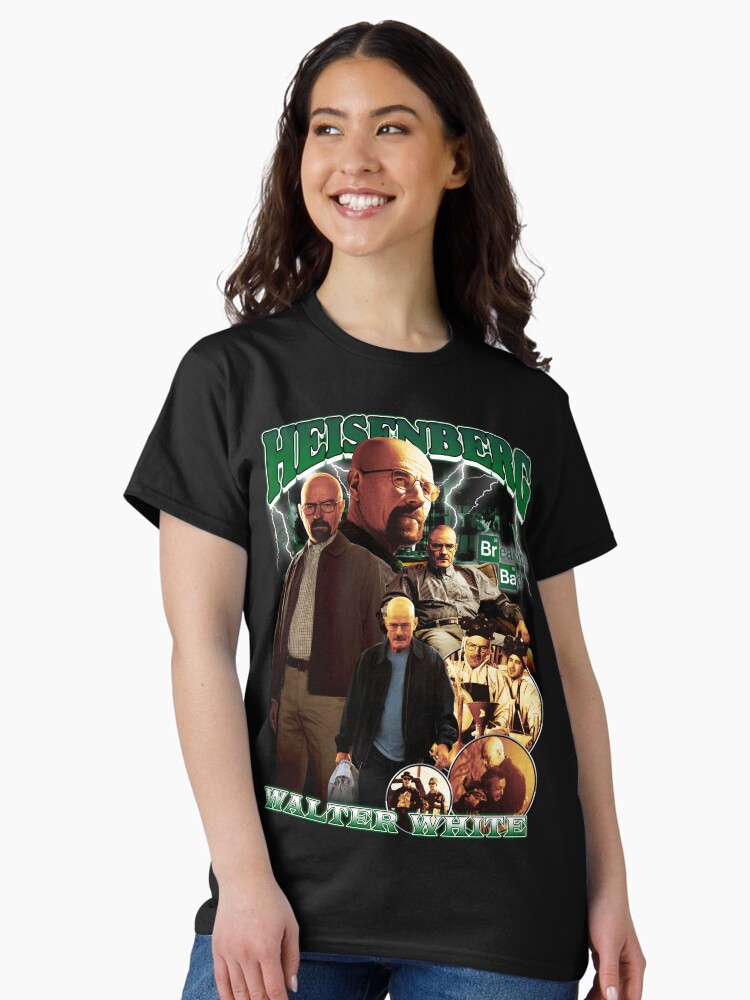 Thumbnail 2 of 7, Classic T-Shirt, Heinsenberg walter white bb - bootleg vintage designed and sold by SamdayGraphic.