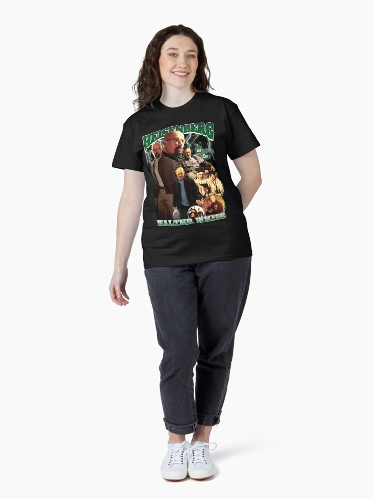Thumbnail 4 of 7, Classic T-Shirt, Heinsenberg walter white bb - bootleg vintage designed and sold by SamdayGraphic.