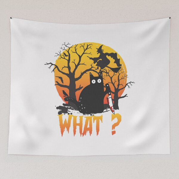Item preview, Cat What  Murderous Black Cat With Knife designed and sold by Forgaerd.