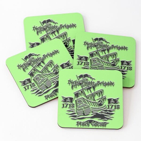 Item preview, Dirty Pirate Brigade Black Caesar Metal Plate designed and sold by The Tinfoil Mafia .