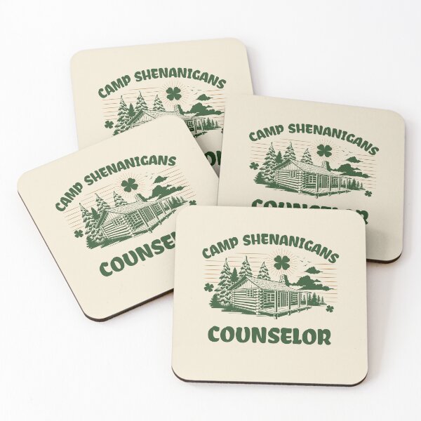 Item preview, Funny Retro St Patricks Day - Camp Shenanigans Counselor Drinking Team Teacher designed and sold by PUFFYP.