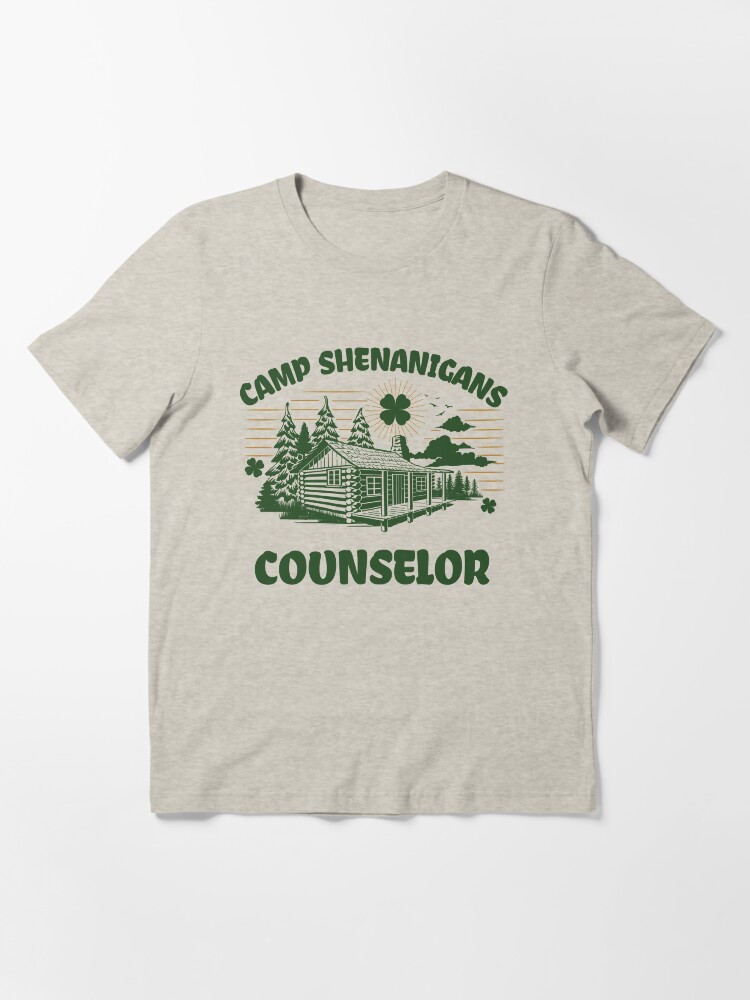 Funny Retro St Patricks Day Camp Shenanigans Counselor Drinking Team Teacher Essential T Shirt for Sale by PUFFYP Redbubble