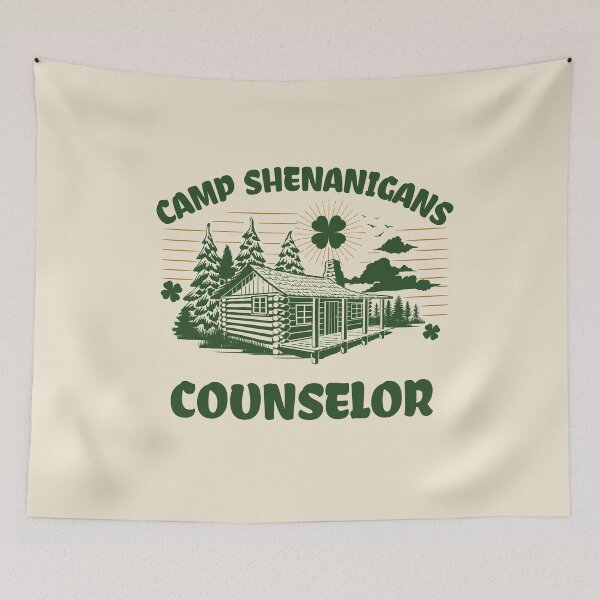 Item preview, Funny Retro St Patricks Day - Camp Shenanigans Counselor Drinking Team Teacher designed and sold by PUFFYP.