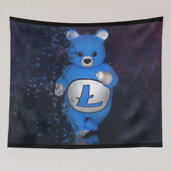 Artikelvorschau, KRYPTO BEAR$ Litecoin Flucht aus der Blockchain entworfen und verkauft von ToxicHoney.