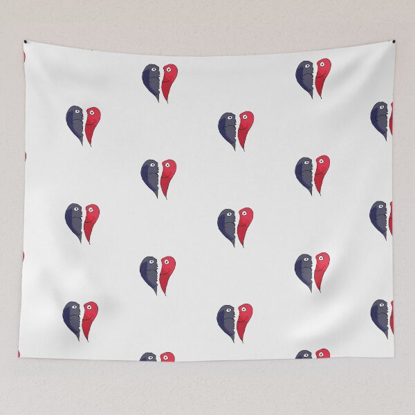 Item preview, Valentines day hearts happy sad designs  designed and sold by Coffeemerc117.