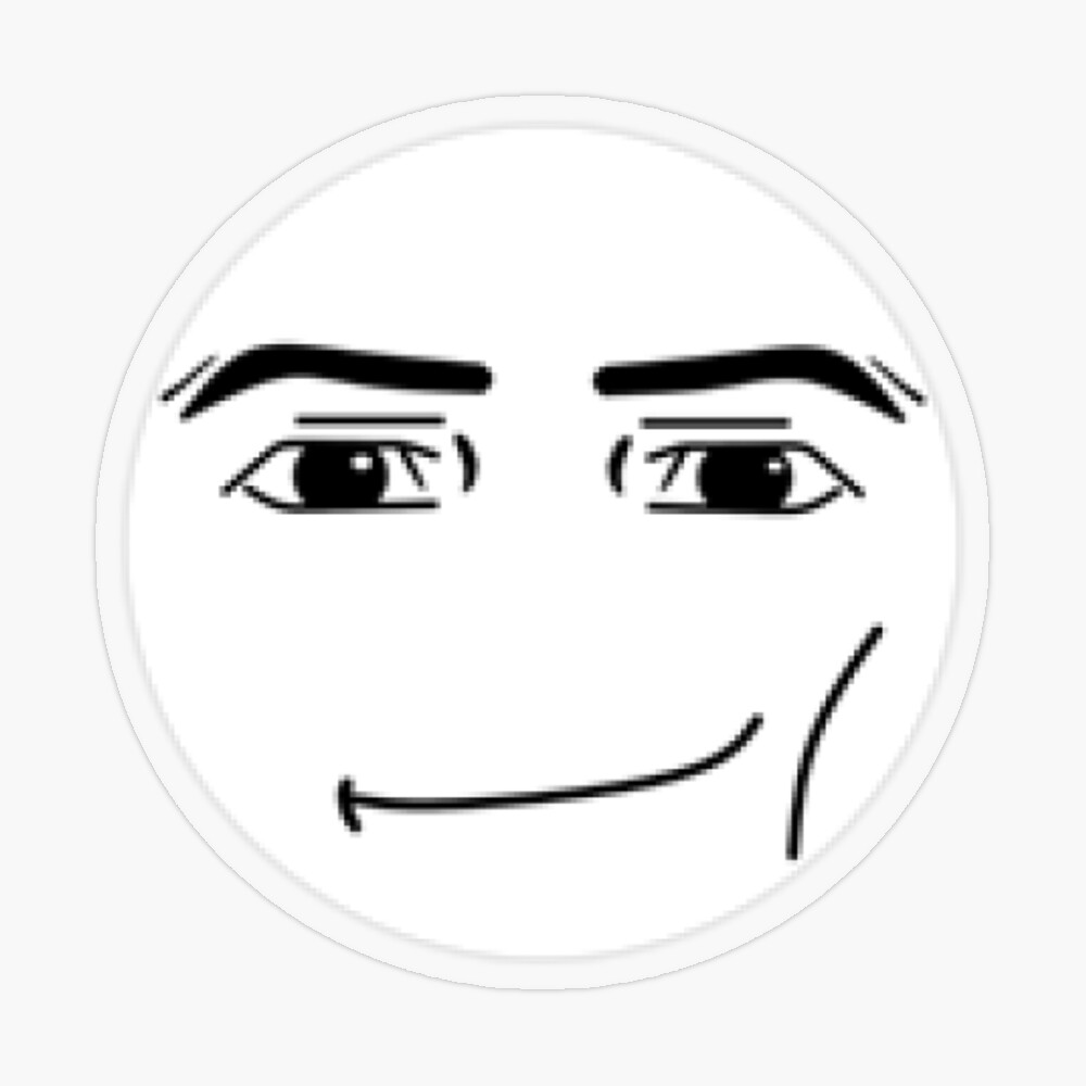 roblox man face  AI Emoji Generator