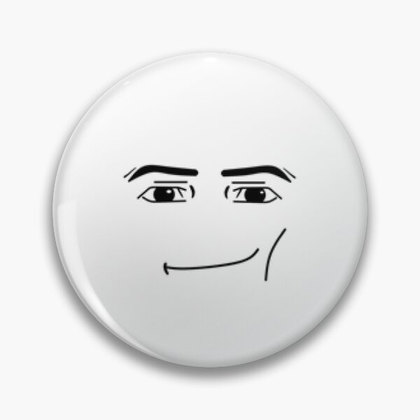 Item preview, Roblox Man Face designed and sold by Sticker-N-Stuff.