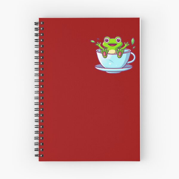 Item preview, Tea Time Frog: Sipping and Hopping designed and sold by toothandscale.