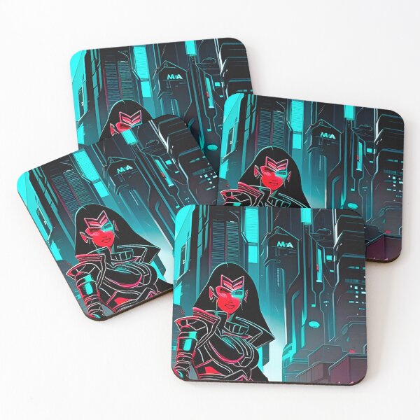 Item preview, Cyberpunk Hotties (35) - Beautiful Sci fi Women designed and sold by TheThirdEye.