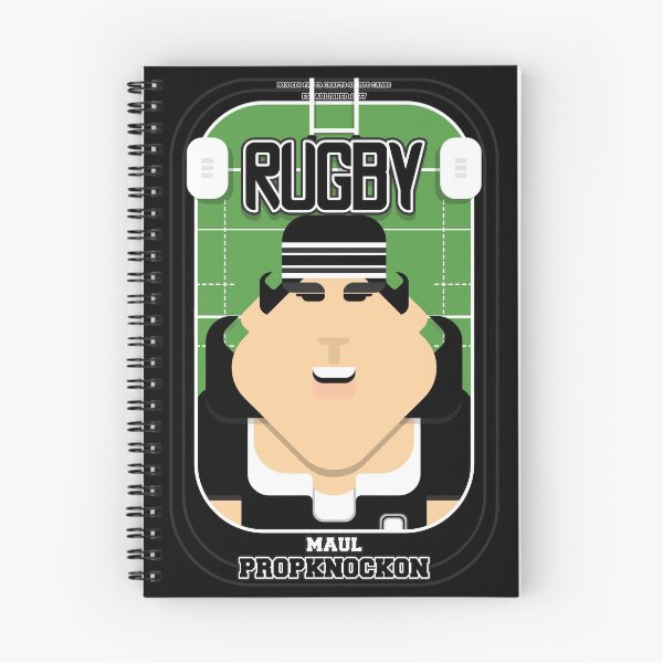Item preview, Rugby Black - Maul Propknockon - Amy version designed and sold by boxedspaper.