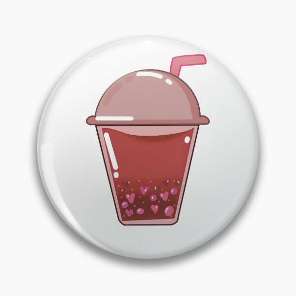 Item preview, Hearts Red Boba Tea designed and sold by Ellengsart.