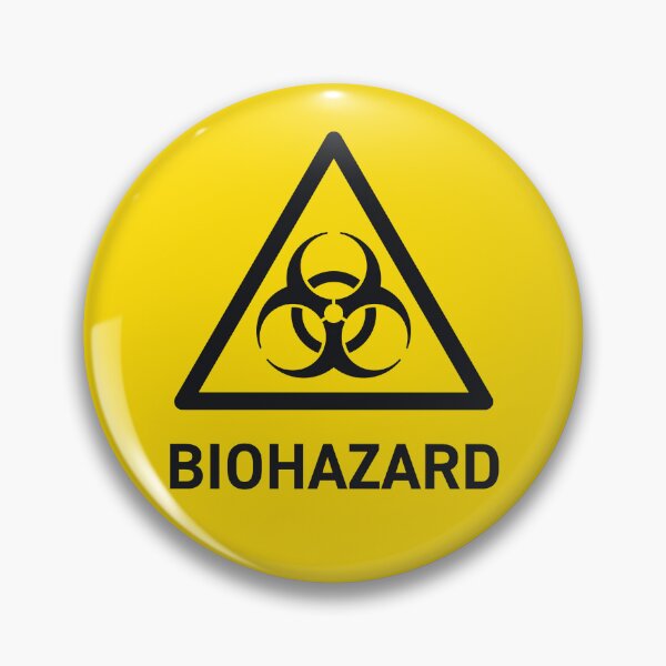 Item preview, Biohazard Safety Warning Sign designed and sold by VoodooCircus.