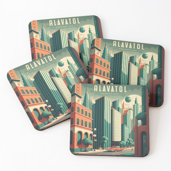 Item preview, Retro Cityscape 50s #1 designed and sold by Viktor Surzhko.