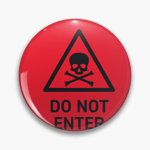 Item preview, Do Not Enter Safety Warning Sign designed and sold by VoodooCircus.