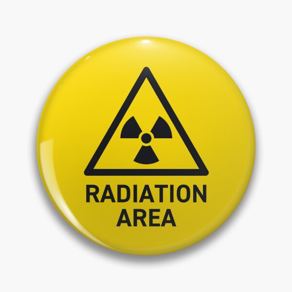 Item preview, Radiation Area Safety Warning Sign designed and sold by VoodooCircus.