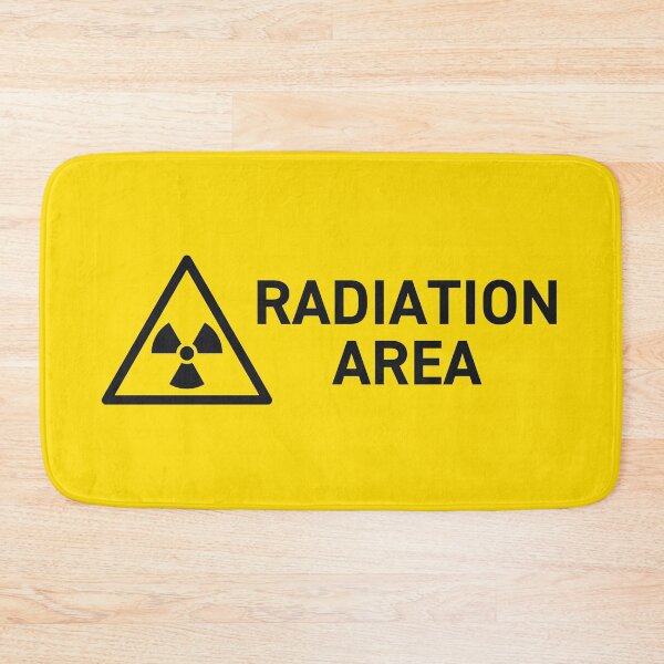 Item preview, Radiation Area Safety Warning Sign designed and sold by VoodooCircus.