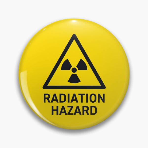 Item preview, Radiation Hazard Safety Warning Sign designed and sold by VoodooCircus.