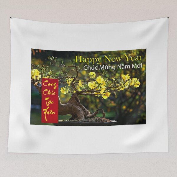 Item preview, Tết 2024 - Chúc Mừng Năm Mới - Happy New Year - Xuân Giap Thin - Vạn Sự Như Ý Phúc Lộc Thọ - Xuân Sum Vầy - Tết đoàn viên. designed and sold by AnLeDesign.