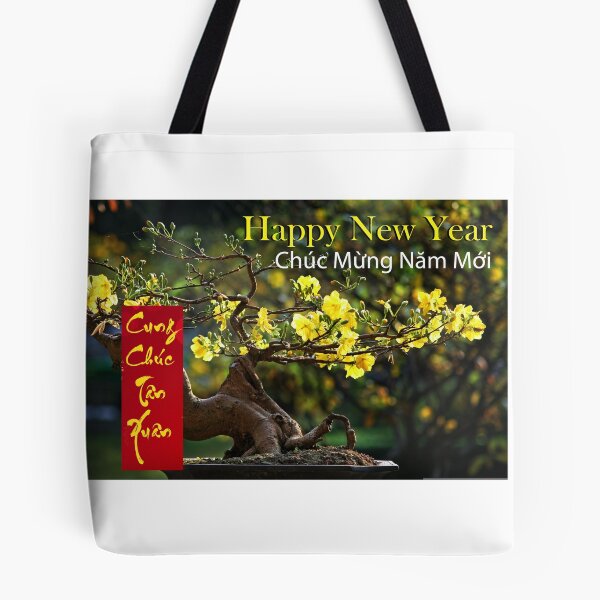Item preview, Tết 2024 - Chúc Mừng Năm Mới - Happy New Year - Xuân Giap Thin - Vạn Sự Như Ý Phúc Lộc Thọ - Xuân Sum Vầy - Tết đoàn viên. designed and sold by AnLeDesign.