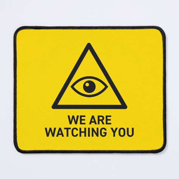 Item preview, We Are Watching You CCTV Surveillance Safety Warning Sign designed and sold by VoodooCircus.
