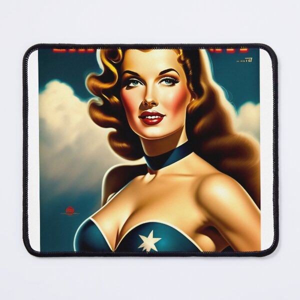 Item preview, American Pin up commercial 1950 designed and sold by CyberArtsy.
