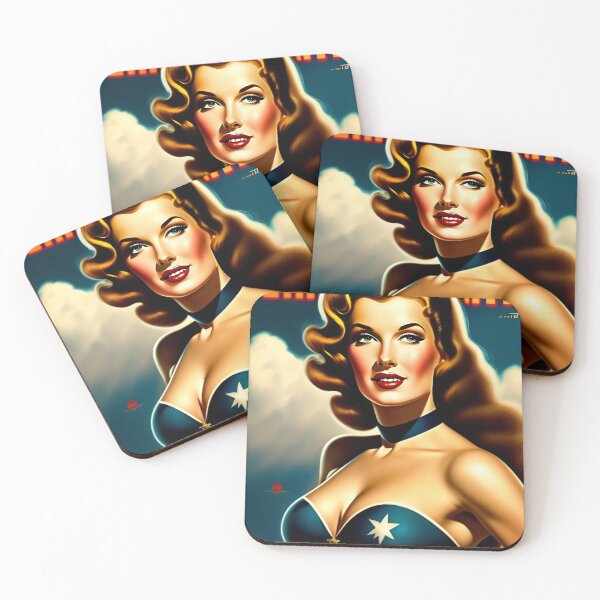 Item preview, American Pin up commercial 1950 designed and sold by CyberArtsy.