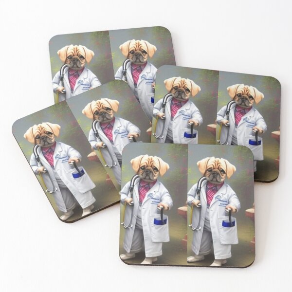 Item preview, White, Pet, Animal, Dog Doctors. designed and sold by Tiannalaw.