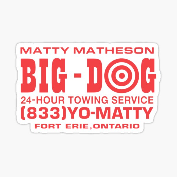 Item preview, BIG DOG TOWING JUMBO   designed and sold by shanapresset.
