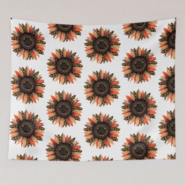Item preview, Leopard Print Sunflower designed and sold by FortuneCookieTs.