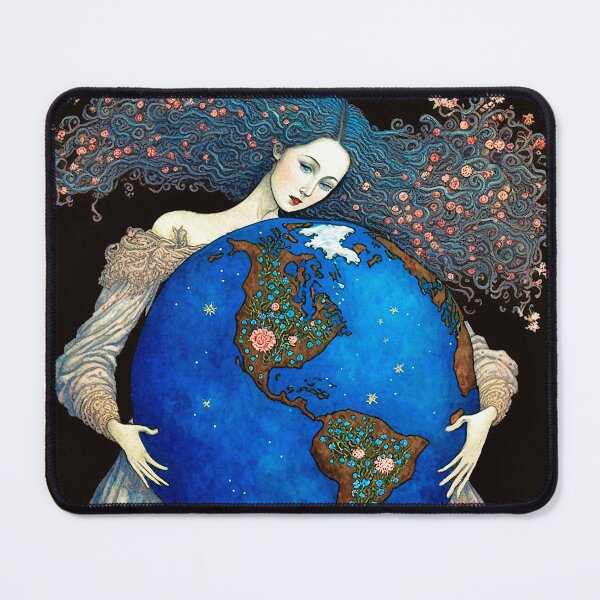 Item preview, MOTHER  EARTH NURTURING EARTH Midjourney AI Artwork designed and sold by davidjulie.