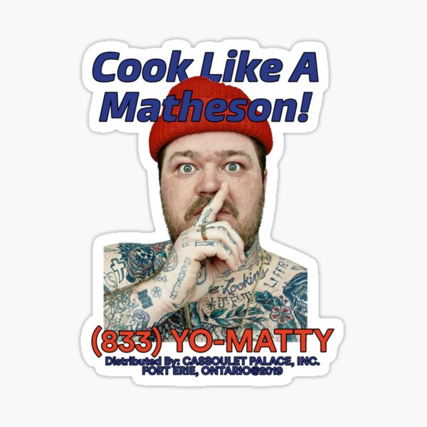 Item preview, Cook Like A Matheson   designed and sold by shanapresset.