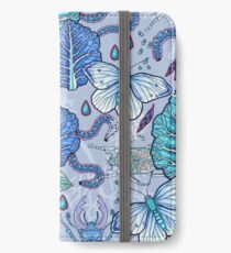 Frozen bugs in the garden iPhone Wallet/Case/Skin