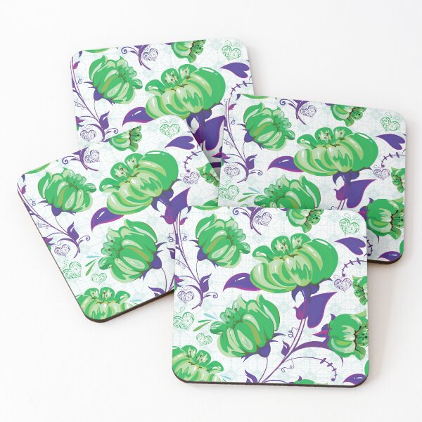 Item preview, Women's dress with a pattern of delicate leaves designed and sold by FunArt4You.