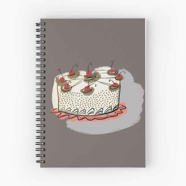 Item preview, Black Forest Cake  designed and sold by TheInkandCake.