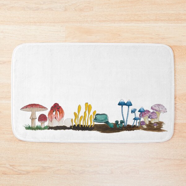 Item preview, Fungus Mushroom Pride Watercolour designed and sold by Nicky Rollings.