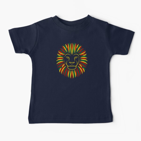 Reggae Rasta Lion | Twenty Four Wild Baby T-Shirt