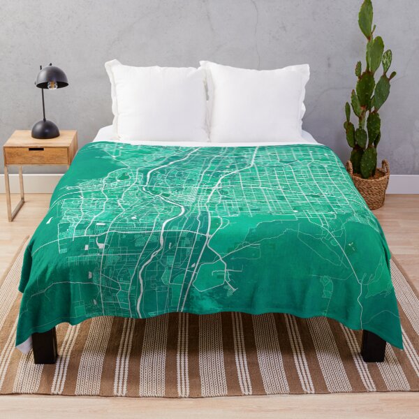 Item preview, Albuquerque City Map of New Mexico, USA - Watercolor designed and sold by deMAP.