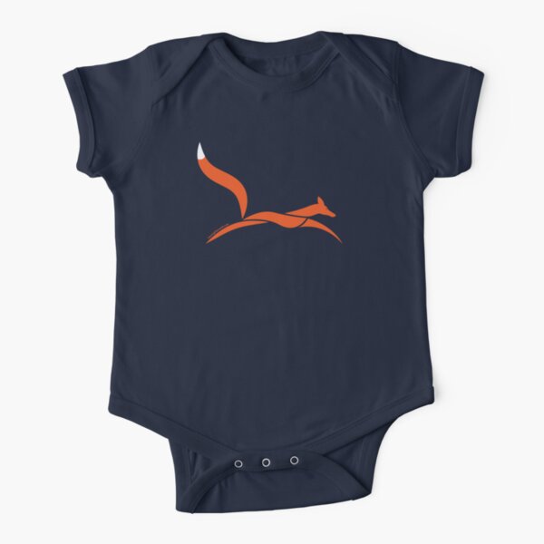 Fox On The Run | Twenty Four Wild Short Sleeve Baby One-Piece